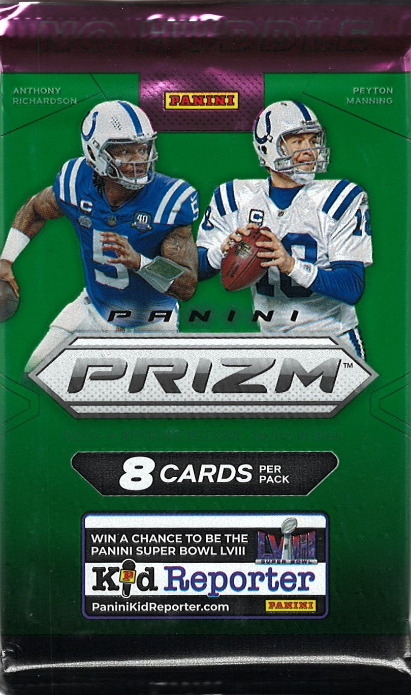 Image of 2023 Prizm Football No Huddle Pack