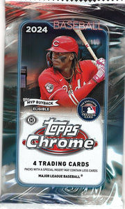 2024 Topps Chrome Baseball Hobby Pack