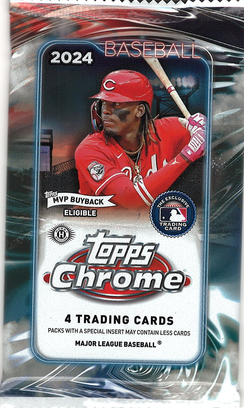 Image of 2024 Topps Chrome Baseball Hobby Pack