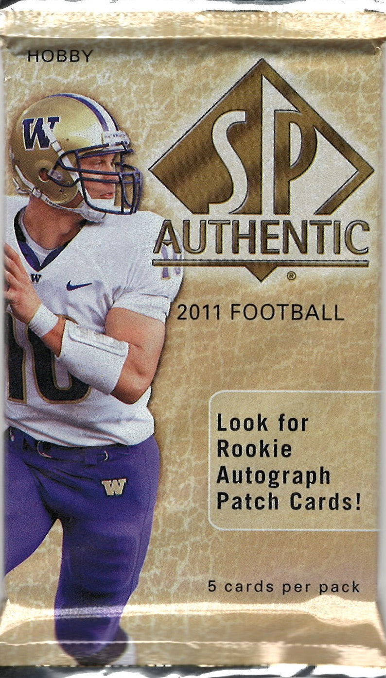 2011 SP Authentic Football Hobby Pack