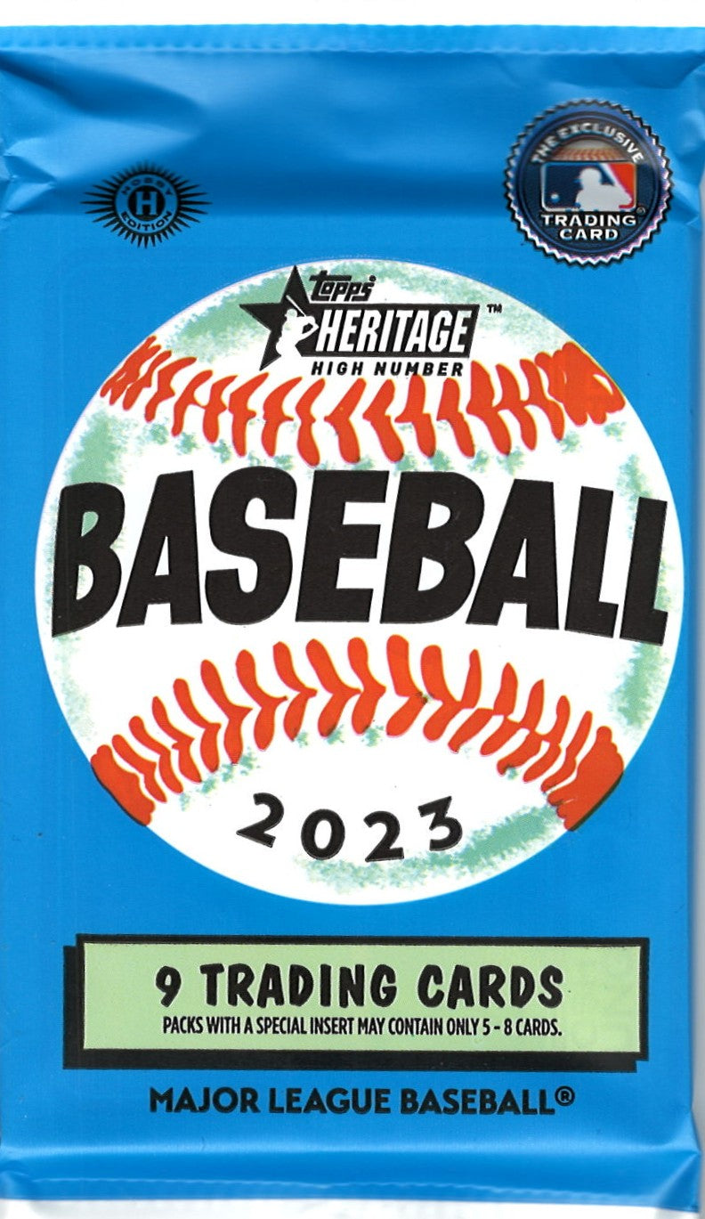 2023 Heritage High Number Baseball Hobby Pack