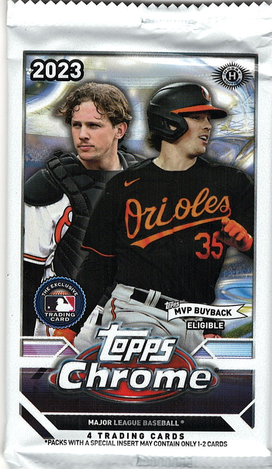 2023 Topps Chrome Hobby Baseball Pack