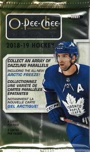 Image of 2018/19 O-Pee-Chee Platinum Hockey Hobby Pack (Hit Odds 1:20)