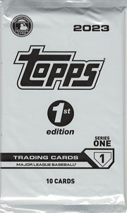 2023 topps Series 1 1st edition baseball Pack