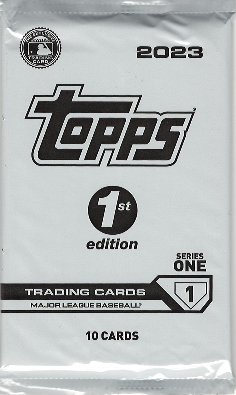 2023 topps Series 1 1st edition baseball Pack