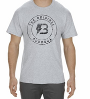 Image of Boombox Branded T-Shirt-Athletic Heather