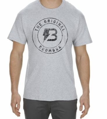 Image of Boombox Branded T-Shirt-Athletic Heather