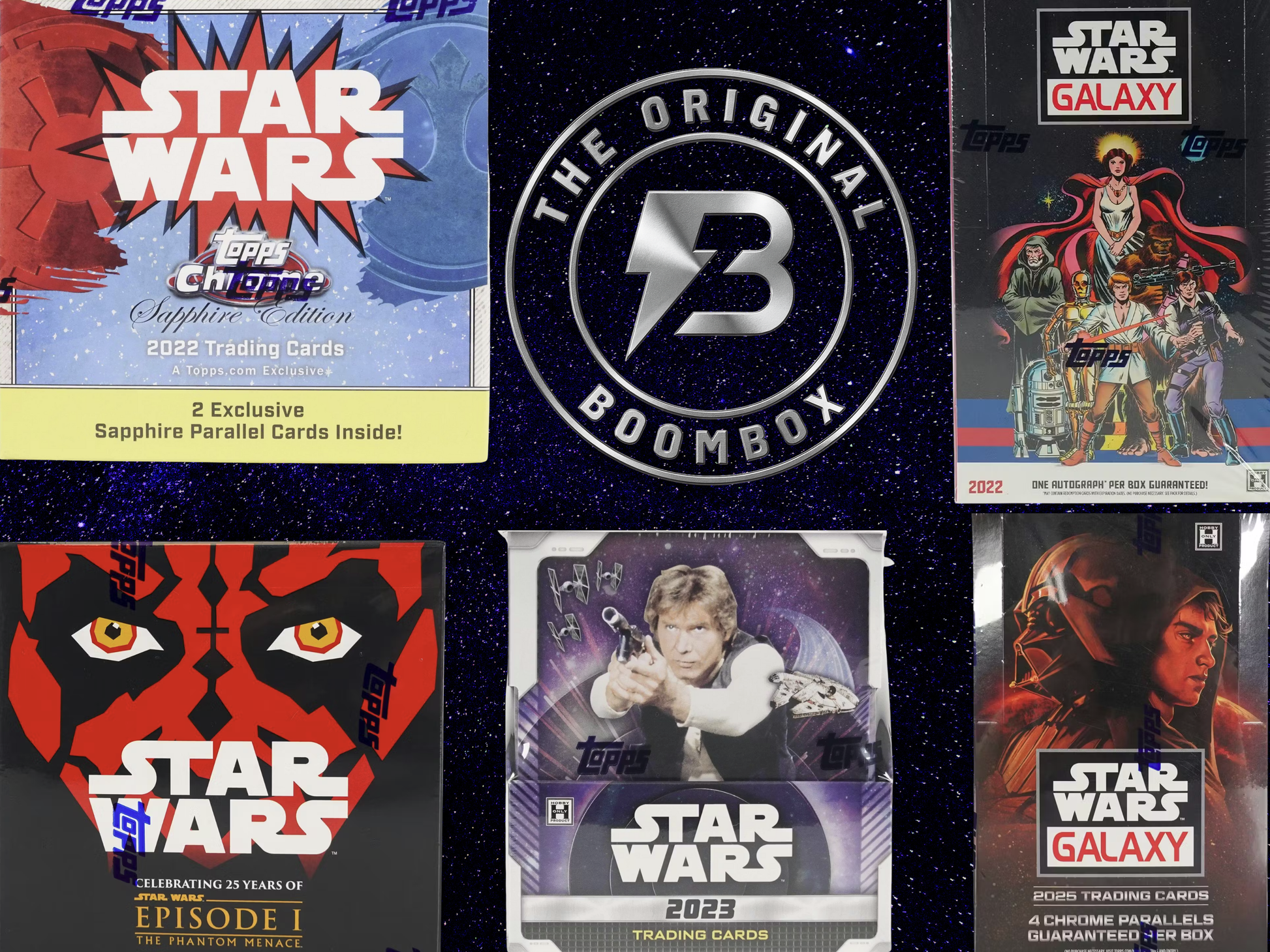 Star Wars Boombox Featured Packs