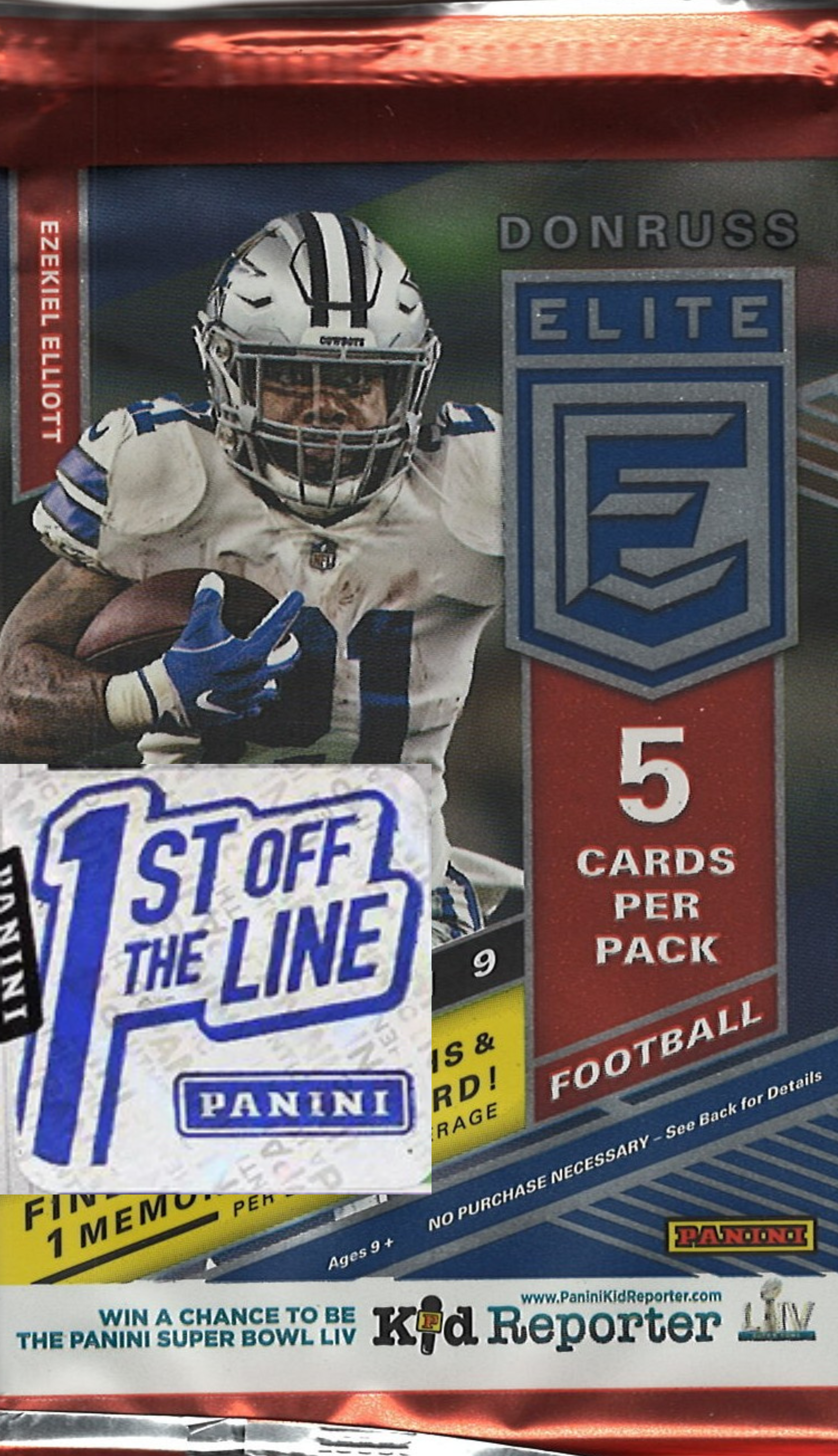 2019 Elite Football FOTL Pack