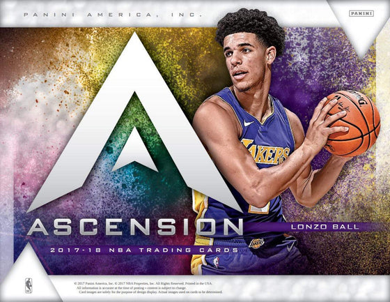 2017/18 Panini Ascensions Hobby Pack (Hit Odds 1:12)