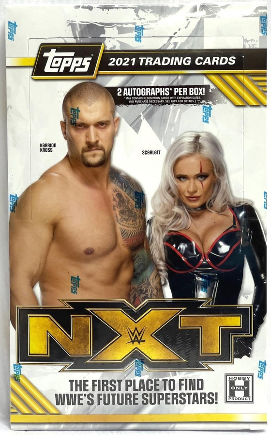 2021 WWE NXT Hobby Pack (Hit Odds 1:9)