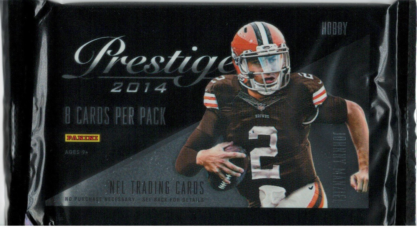 2014 Prestige Football Hobby Pack (Hit Odds 1:6)