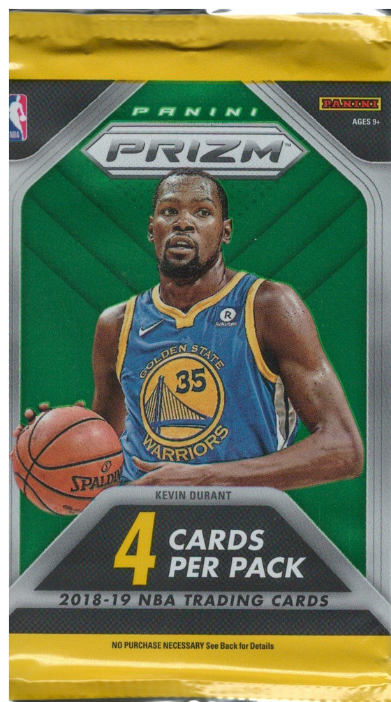 2018/19 Prizm Basketball Retail Pack (Hit Odds 1:24)