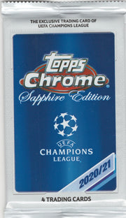 2021 Topps Sapphire Soccer Hobby Pack