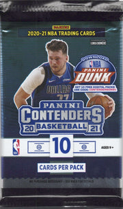 2020/21 Contenders Basketball Hobby Pack (Hit Odds 1:6)