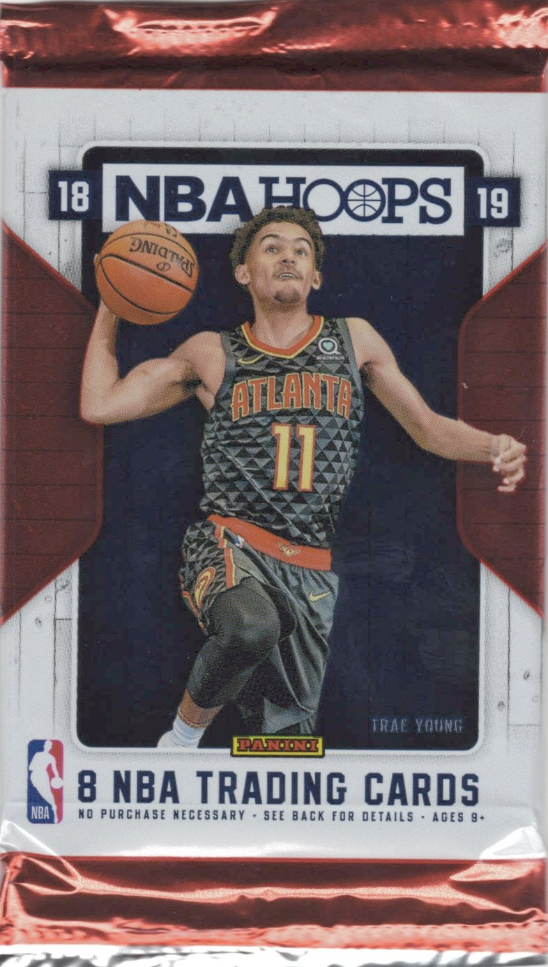 2018/19 Hoops Basketball Hobby Pack (Hit Odds 1:12)