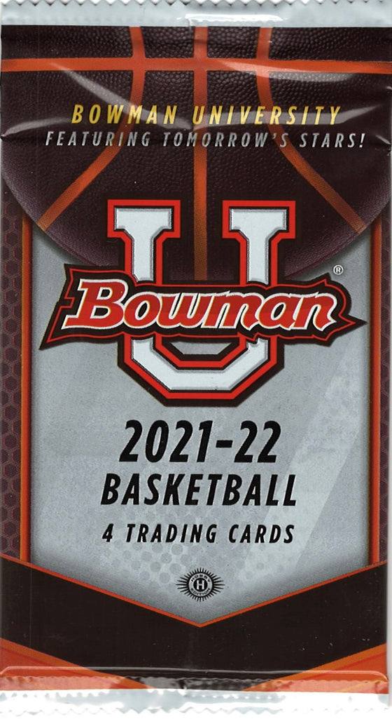 2021/22 Bowman Univerity Basketball Hobby Pack