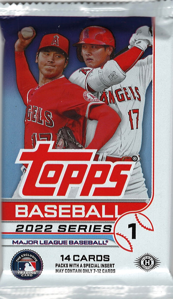 2022 Topps Series 1 Baseball Hobby Pack (Hit Odds 1:24)