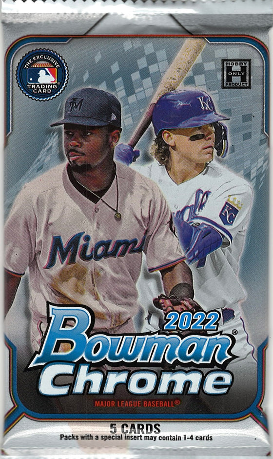 2022 Bowman Chrome Baseball hobby Pack