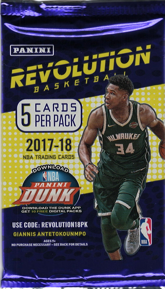 2017/18 Revolution Basketball Hobby Pack (Look for Autos)