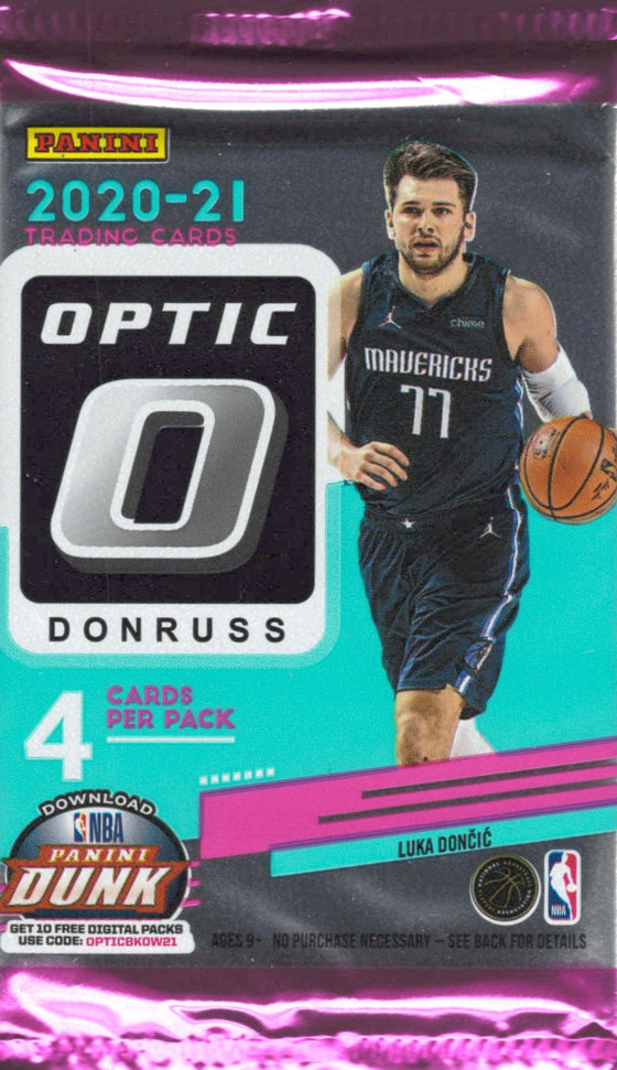 2020/21 Donruss Optic Retail Basketball Pack (Look for Checkerboard Exclusives)