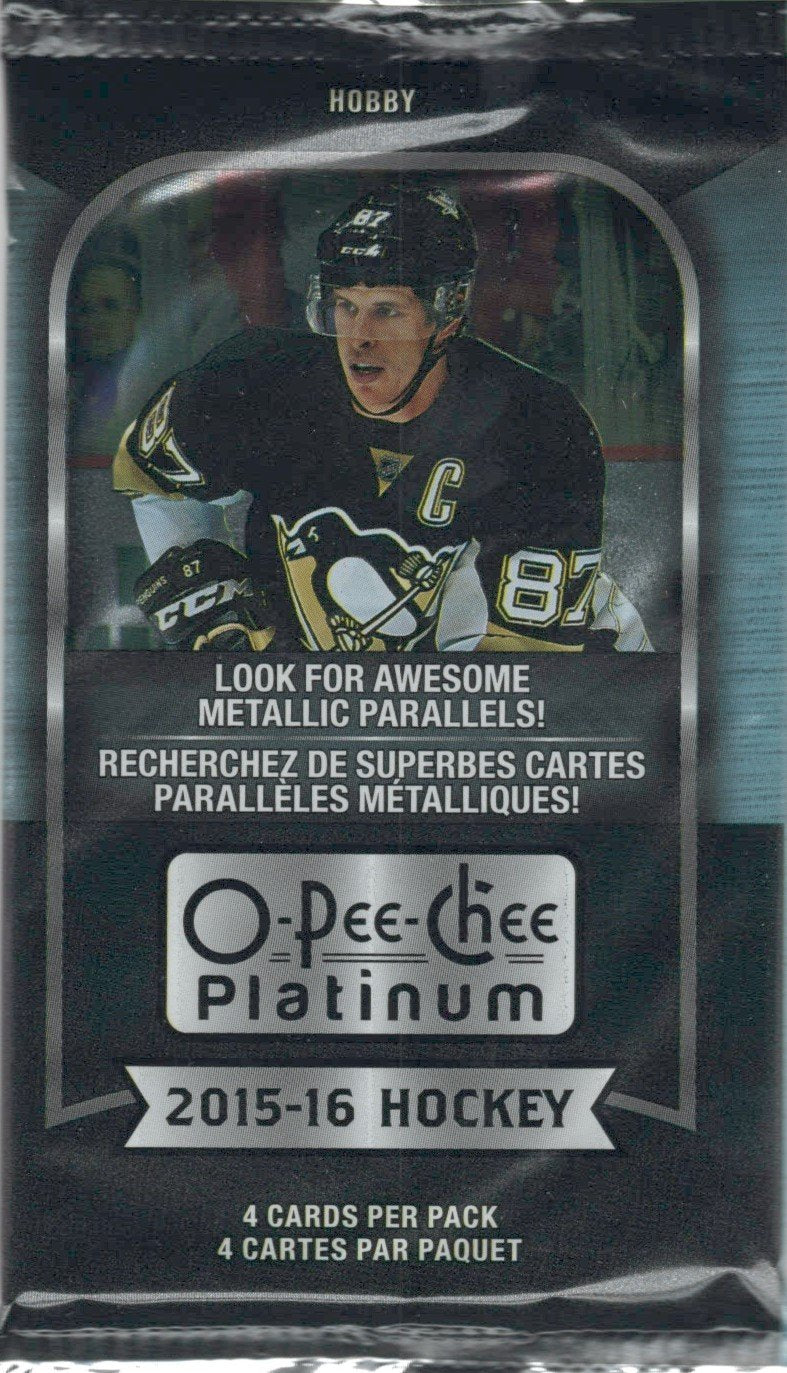 2015/16 O-Pee-Chee Platinum Hockey Hobby Pack (Hit Odd 1:20)