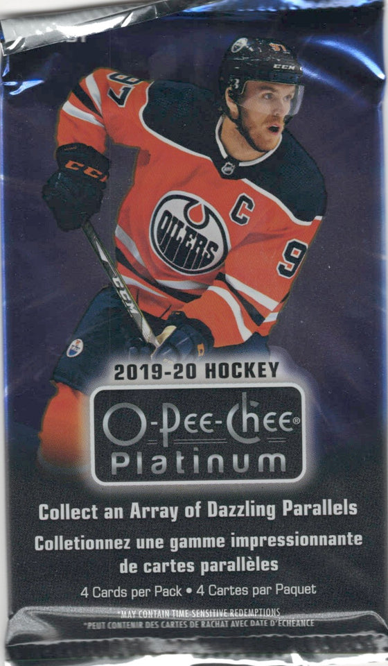 2019/20 O-Pee-Chee-Platinum Hockey Hobby Pack (Hit Odd 1:20)