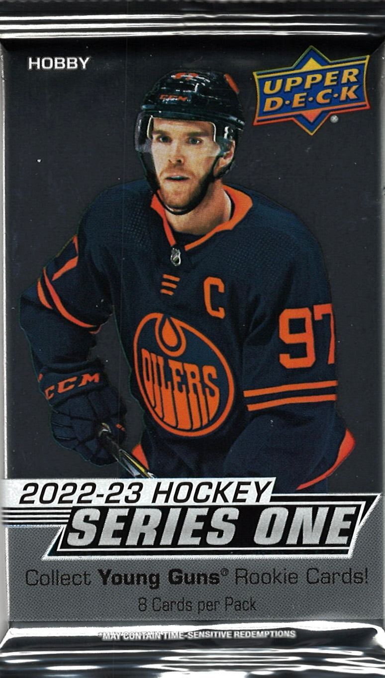 2022/23 Upper Deck Series 1 Hockey Hobby Pack