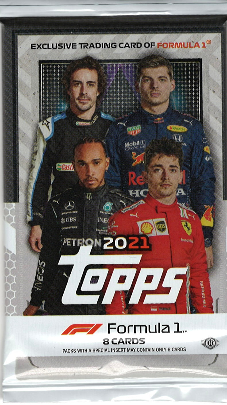 Image of 2021 Formula 1 F1 Hobby Pack *Not Chrome*