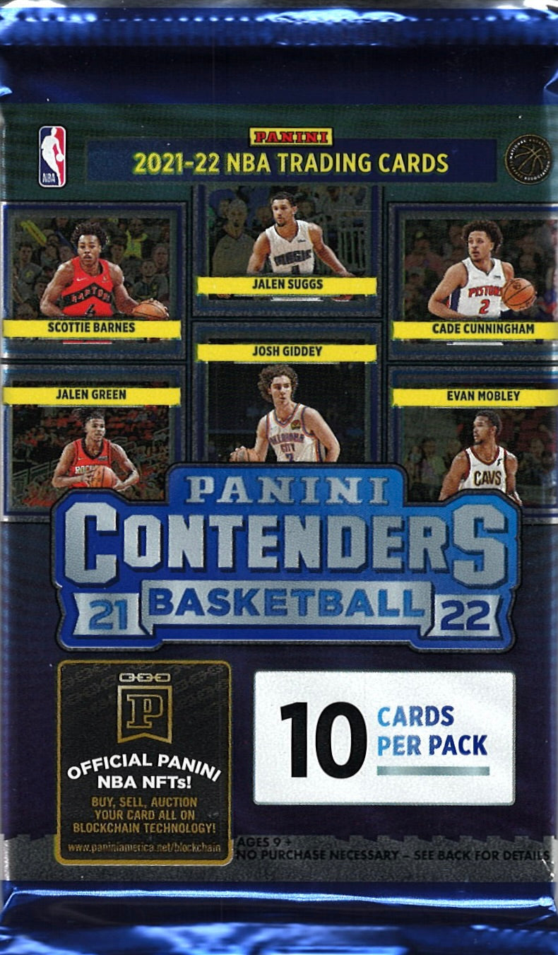 2021/22 Contenders Basketball Hobby Pack