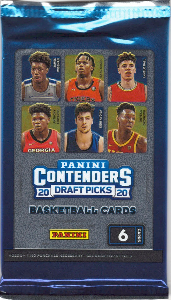 2020/21 Contenders Draft Picks Basketball Blaster Pack (Hit Odds 1:7)