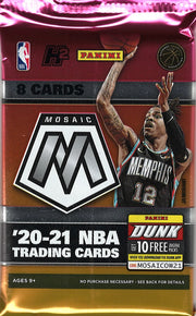 2020-21 Mosaic Fast Break Basketball Pack