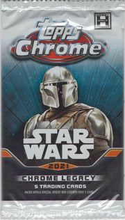 2021 Star Wars Chrome Legacy Hobby Pack (Hit Odds 1:6)