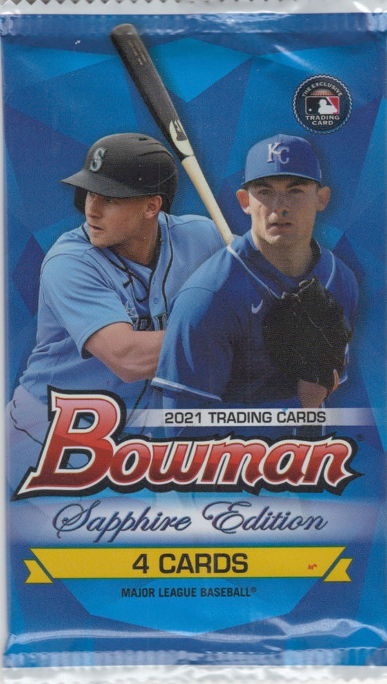 2021 Bowman Sapphire Baseball Pack (Hit Odds 1:8)