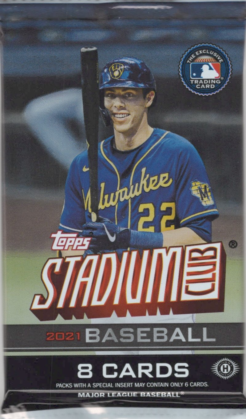 2021 Stadium Club Baseball Hobby Pack (Hit Odds 1:8)