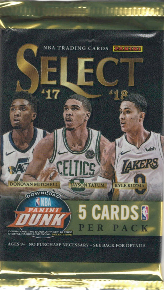 2017/18 Select Basketball Hobby Pack (Hit Odds 1:4)